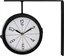 Picture of Koopman Zegar cienny dwustronny czarny nowoczesny design 30 cm