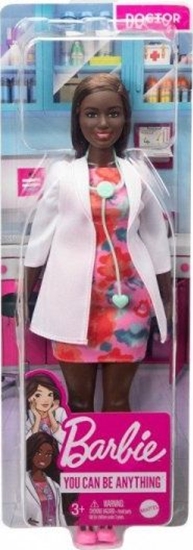 Picture of Lalka Barbie Mattel Kariera - Lekarka (DVF50/GYT29)