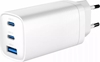 Picture of Lādētājs Gembird 3-port 65W GaN USB PowerDelivery fast Charger White