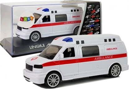 Изображение Lean Sport Ambulans Karetka Pogotowia z Napdem Dwik Syrena wiata