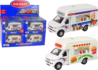 Изображение LeanToys Auto Camper Lodziarnia Fast-Food Resoraki Napd Frykcyjny 2 Modele
