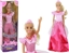 Изображение LeanToys Lalka Dla Dzieci Anlily Ksiniczka Dugie Blond Wosy Tiara Róowa Suknia