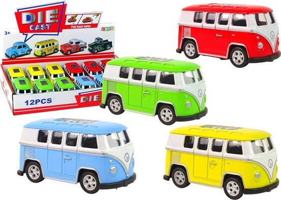 Picture of LeanToys Resorak Z Napdem Frykcyjnym Auto Osobowe Ogórek 4 Kolory