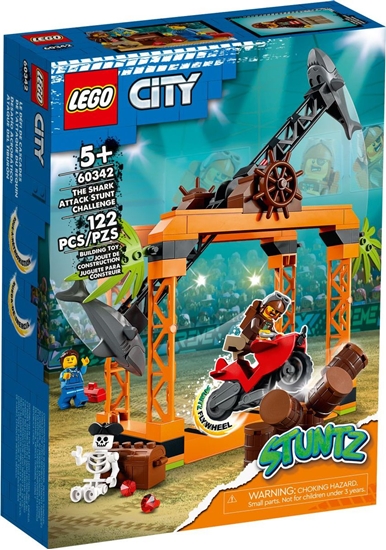 Изображение LEGO 60342 The Shark Attack Stunt Challenge Constructor