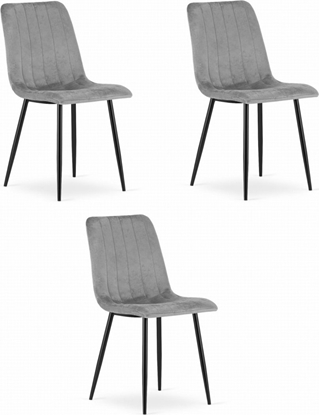 Picture of Leobert Krzeso LAVA - ciemny szary aksamit x 3