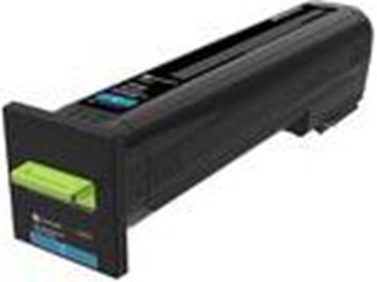 Picture of Lexmark 72K2XCE toner cartridge 1 pc(s) Original Cyan