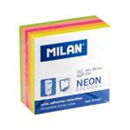 Picture of Līmlapiņas 50x50mm,  250 lapas 5 neona krāsas