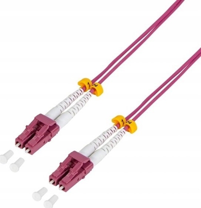 Изображение LogiLink Logilink - Patch- Cable - LC Multi- Mode (M) - LC Multi- Mode (M) - 15 m - glass fiber - 50/125 Micrometer - OM4 - halogen free (FP4LC15)