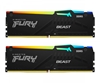 Изображение Operatīvā atmiņa Kingston Fury Beast RGB 32GB Black