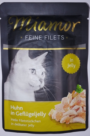 Picture of Miamor MIAMOR Filets Kurczak z galaretk drobiow 100g dla kota