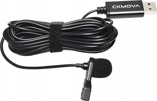 Изображение Mikrofon CKMOVA CKMOVA LUM6 - mikrofon krawatowy na USB