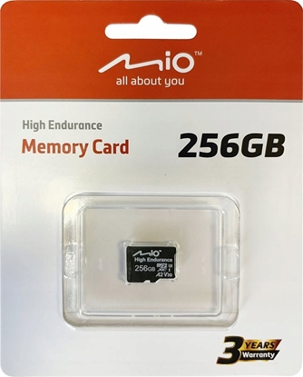 Attēls no Mio High-Endurance | 256 GB | MicroSD | Flash memory class UHS-I