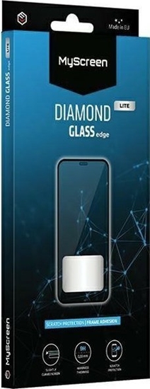 Изображение MyScreen Protector Samsung Galaxy Xcover Pro - Szko hartowane na lekko zaokrglone ekrany DIAMOND GLASS LITE edge FULL GLUE