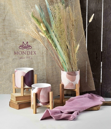 Изображение Mondex Doniczka 16,2xh16,5cm!