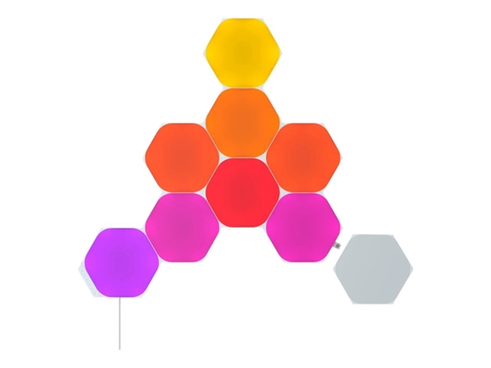 Picture of Nanoleaf | Shapes Black Hexagons Starter Kit (9 panels) | 42 W | WiFi
