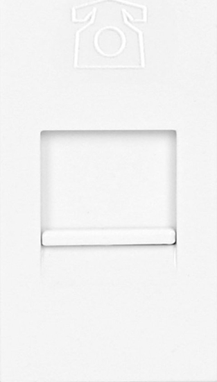 Picture of Orno NOEN RJ11, gniazdo moduowe 22,5x45mm telefoniczne RJ11, biae