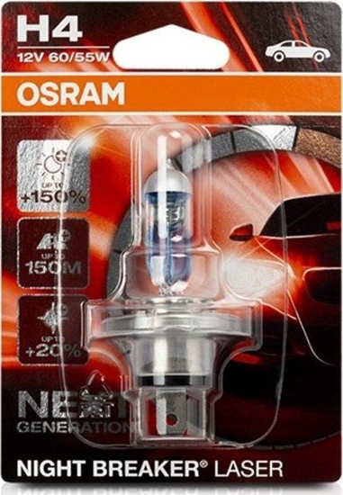 Picture of Osram Automotive Bulb Osram 64193NL-01B H4 12V 60/55W