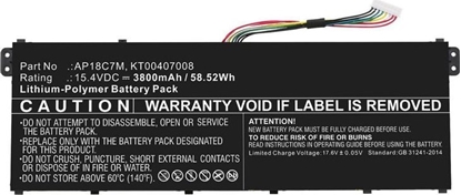 Изображение Pami do laptopa CoreParts CoreParts MBXAC-BA0125 czci zamienne do notatników Bateria