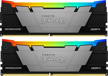 Изображение Pami Kingston Fury Renegade RGB, DDR4, 32 GB, 3600MHz, CL16 (KF436C16RB12AK2/32)