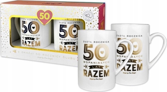 Picture of Pan Dragon Zestaw 2 kubków Gold 50 rocznica