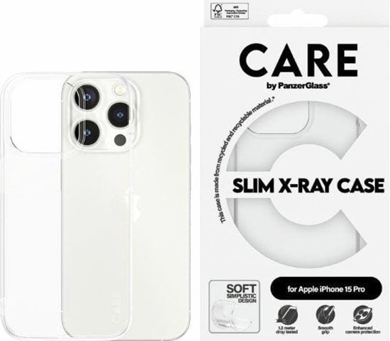 Picture of PanzerGlass CARE by PanzerGlass Slim X-Ray Case iPhone 15 Pro 6,1" przezroczysty/transparent 1434