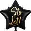 Attēls no Party Deco Balon foliowy Sto Lat!, 40cm, czarny