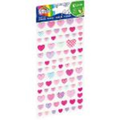 Attēls no Pašlīmējošas sirsniņas rozā krāsā 81gab. GR-NP149 Fiorello