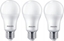 Изображение Philips LED Lamp E27 3-Pack 100W 4000K