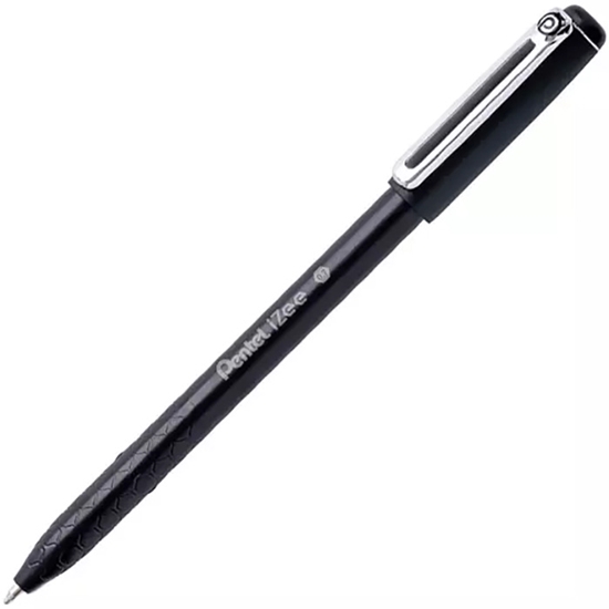Picture of Pildspalva lodīšu Pentel Izee Cap 0.7mm melna