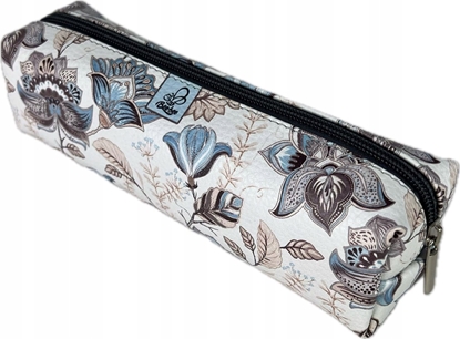 Attēls no Piórnik Bee-bee Piórnik prostok±t kostka Paisley kwiaty kawowe