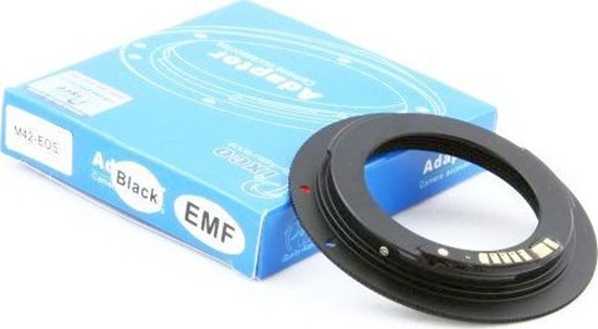 Picture of Pixco Adapter CANON EOS - M42 + AF + Przysona