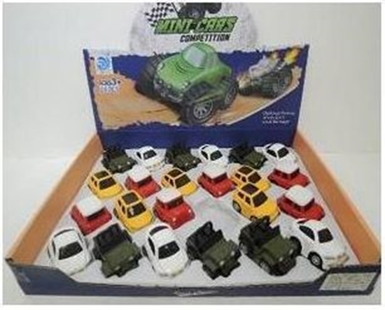 Picture of Playme Pojazdy metalowe pull back róne rodzaje