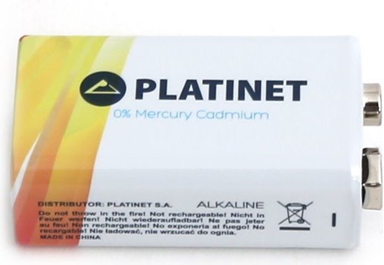 Изображение Platinet Bateria Pro 9V Block 560mAh 1 szt.