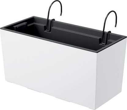 Изображение Prosperplast Doniczka z hakami Urbi Case DUC400W biaa