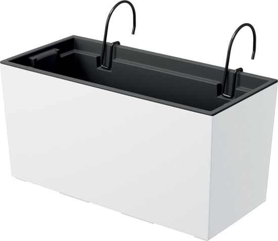 Изображение Prosperplast Doniczka z hakami Urbi Case DUC400W biaa