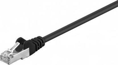 Изображение RB-LAN CAT 5e Kabel czcy, F/UTP, czarny - Dugo kabla 0.25 m