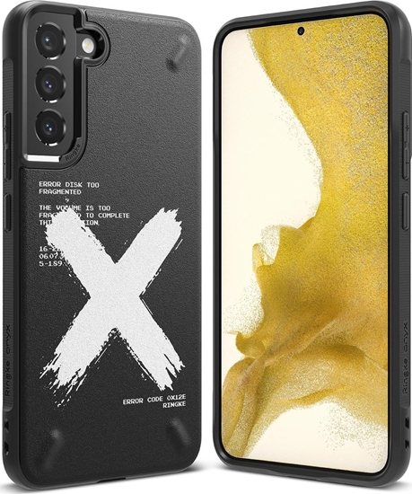 Изображение Ringke Ringke Onyx Design wytrzymae etui pokrowiec Samsung Galaxy S22+ (S22 Plus) czarny (X) ()
