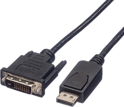 Изображение Roline DisplayPort Cable, DP-DVI (24+1), M/M, black, 1.5 m