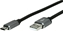 Attēls no USB 2.0 kabelis C - A, M/M, melns, 3.0m, Roline