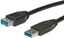 Attēls no USB 3.0 pagarin. kabelis A-A,  M/F, 0.8m, Roline
