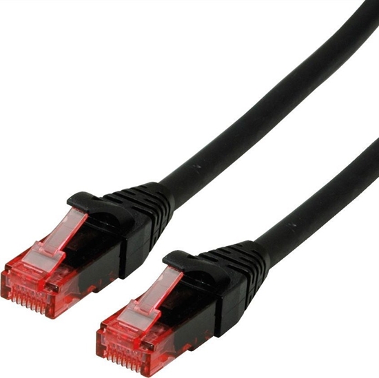 Изображение Roline UTP Cable Cat.6 Component Level, LSOH, black, 3 m