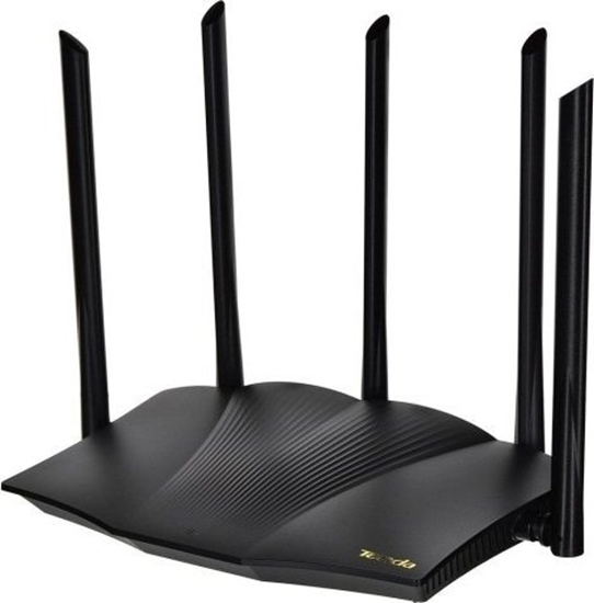 Picture of Wireless Router|TENDA|Router|3000 Mbps|IEEE 802.3|IEEE 802.3ab|IEEE 802.3u|IEEE 802.11a|IEEE 802.11 b/g|IEEE 802.11n|IEEE 802.11ac|IEEE 802.11ax|3x10/100/1000M|1x10/100/1000M|Number of antennas 5|TX12PRO