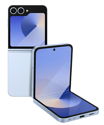 Изображение MOBILE PHONE GALAXY Z FLIP6/256GB BLUE SM-F741B SAMSUNG