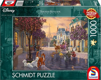 Изображение Schmidt Spiele Puzzle PQ 1000 Thomas Kinkade Arystkotaci G3