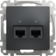 Picture of Schneider Electric GN.KOMP.2XRJ45 6UTP CZARNY ANT.SEDNA DES