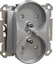Изображение Schneider Electric Sedna Design, Gniazdo 2x2P+PE z przesonami do systemu ramkowego, srebrne aluminium