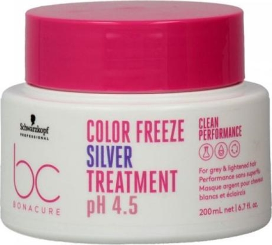 Picture of Schwarzkopf Maska do Biaych Wosów Schwarzkopf Bonacure Color Freeze Silver  (200 ml) pH 4.5