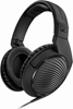 Picture of SENNHEISER HD 200 PRO, HI-FI STEREO HEADPHONES, 32 ?, CLOSED, CABLE 2M WITH 3.5MM JACK, INCLUDES ADAPTER TO 6.3MM JACK