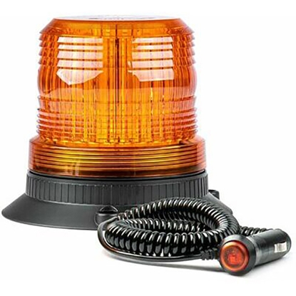 Изображение Signālgaisma 80 LED oranža, magnētiska 12/24V IP56