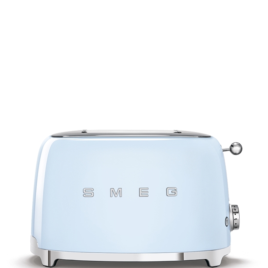 Picture of SMEG TOASTER 2X2 50�STYLE BLUE TSF01PBEU